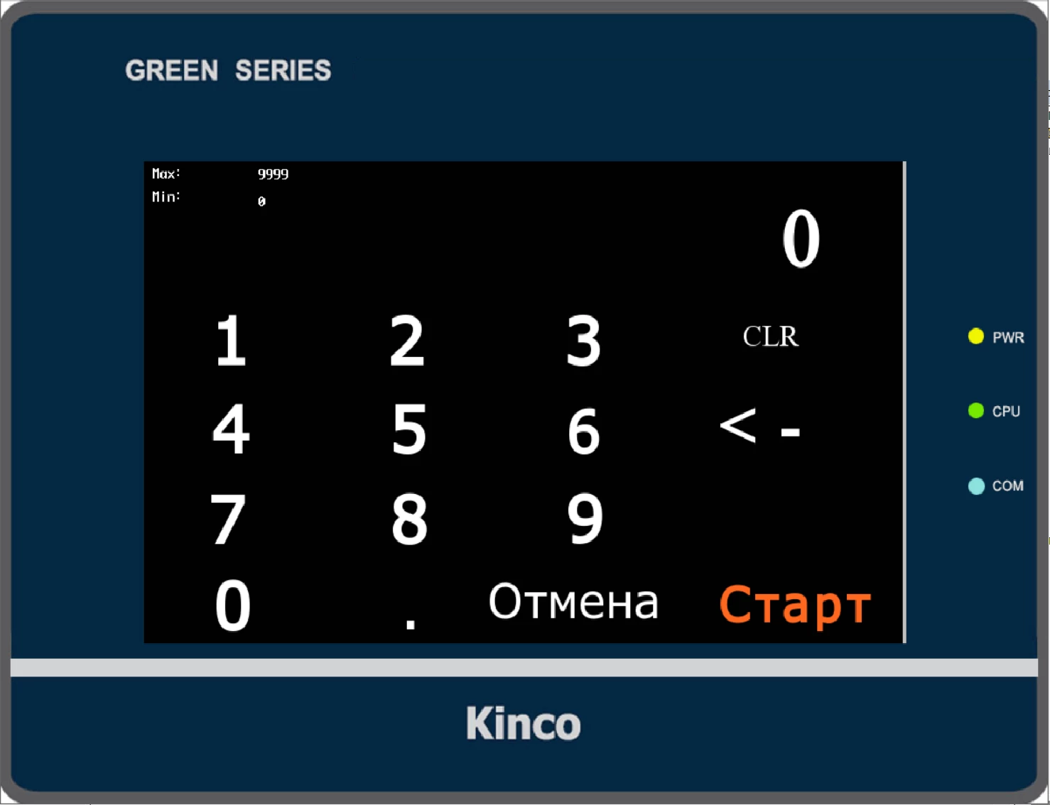 Удобный современный сенсорный пульт